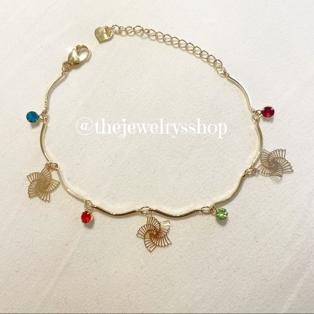 Anklet or bracelet / Oro Laminado / Laminated Gold